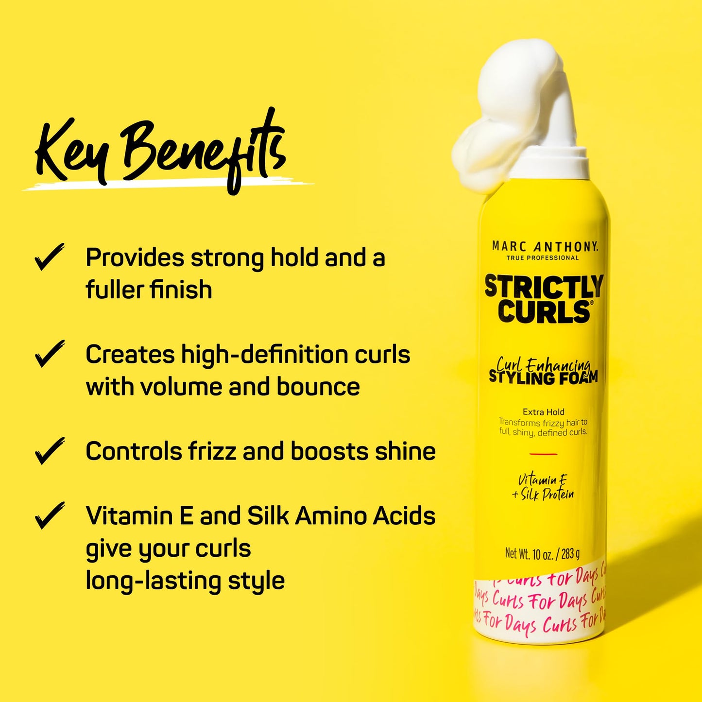 Strictly Curls Curl Enhancing & Defining Styling Foam